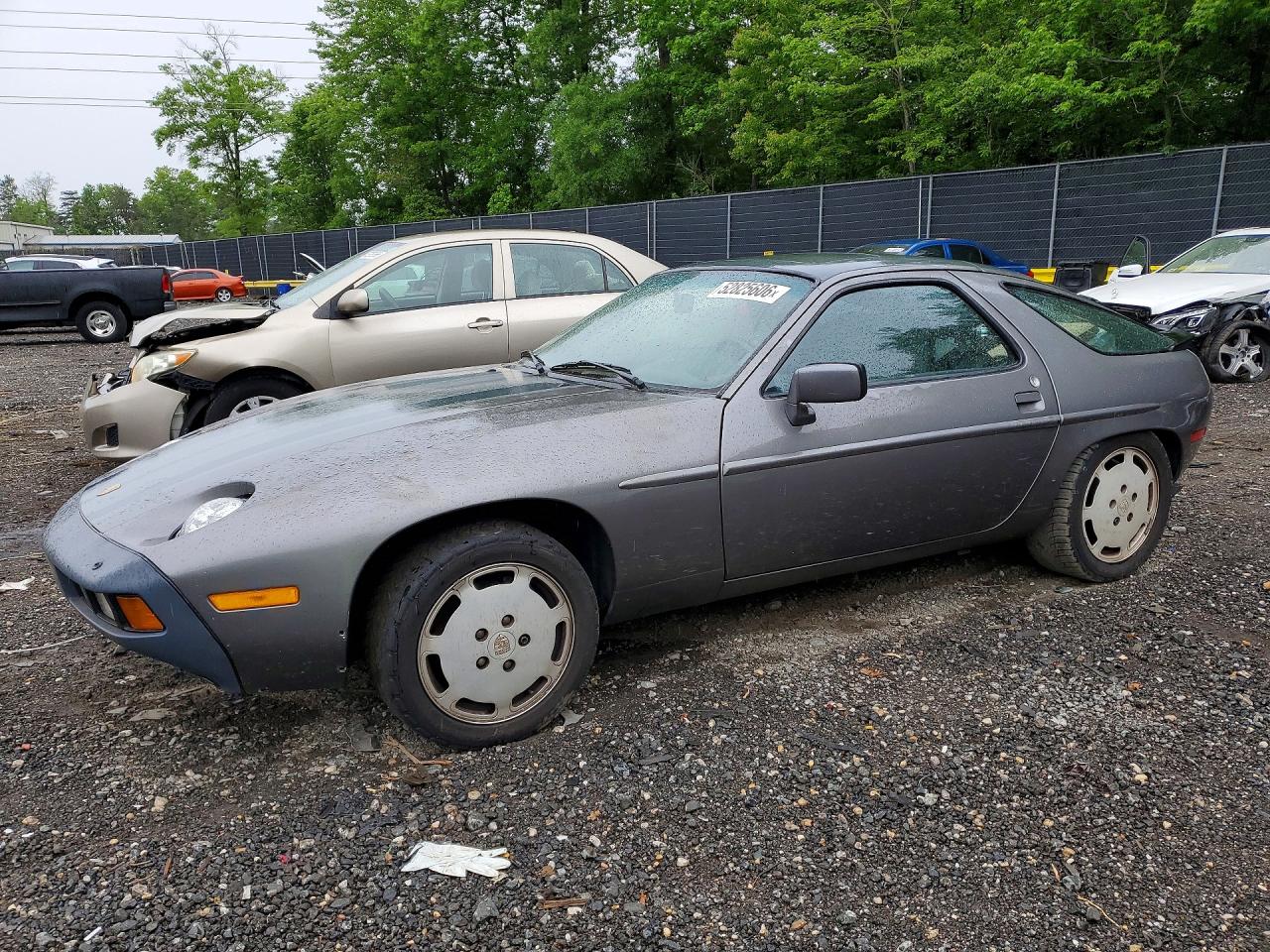 1986 Porsche 928 S Gray vin: WP0JB0926GS862074