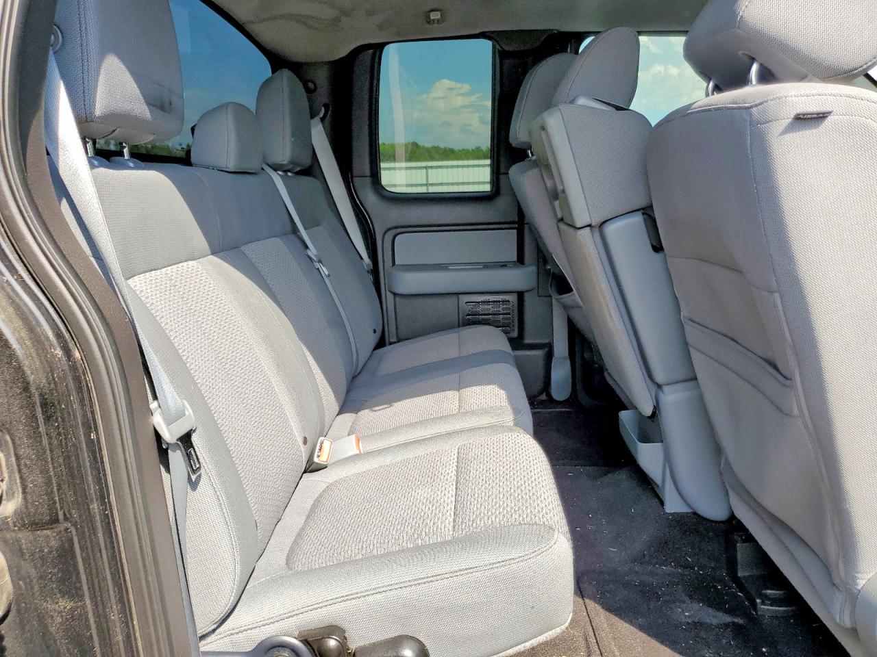 2014 Ford F150 Super Cab Black vin: 1FTEX1EM5EFA54871