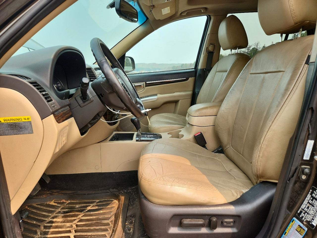 2011 Hyundai Santa Fe Limited Brown vin: 5XYZKDAG3BG010510