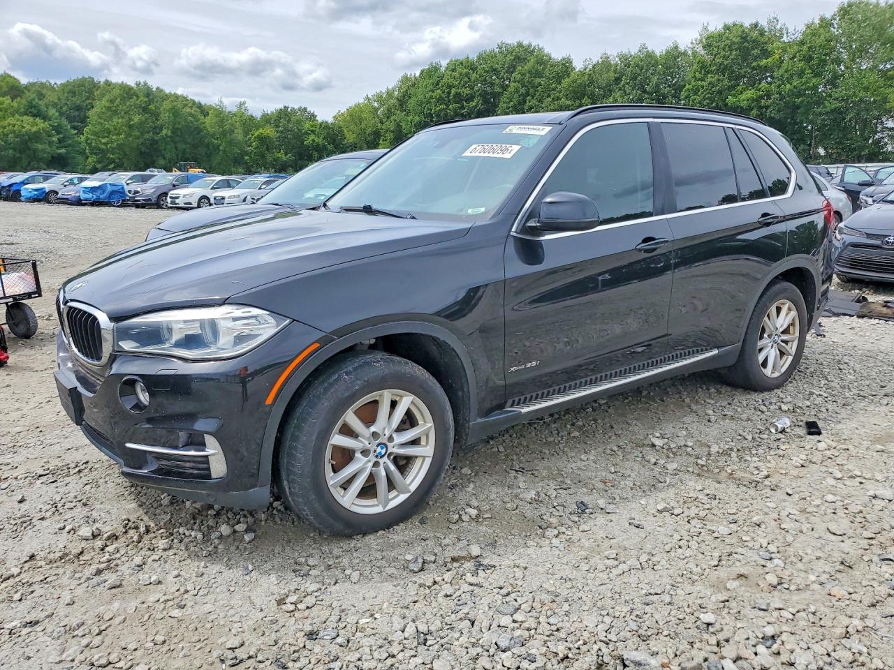 2014 Bmw X5 Xdrive35i Black vin: 5UXKR0C52E0H18857