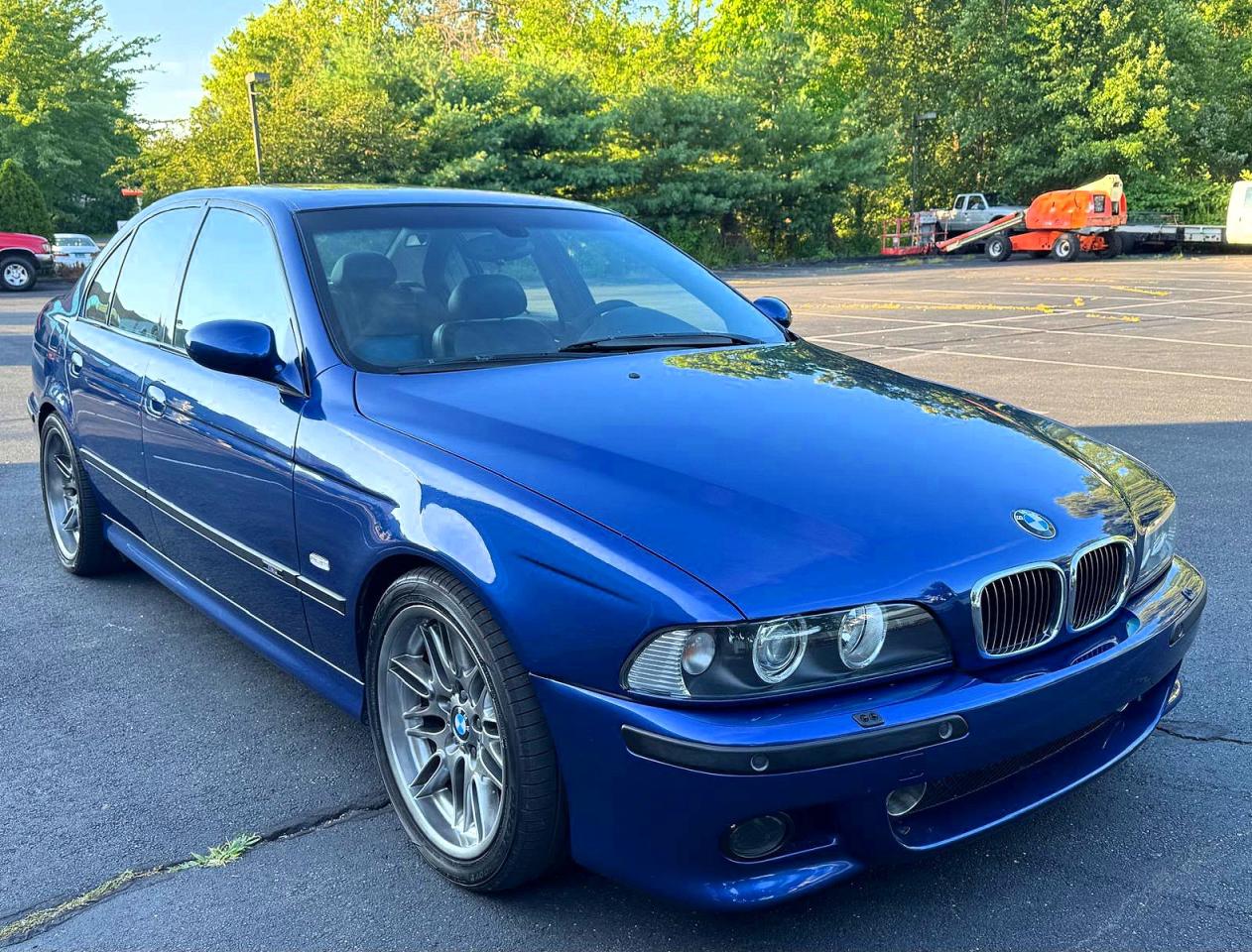 2001 Bmw M5 Blue vin: WBSDE93491BZ98489