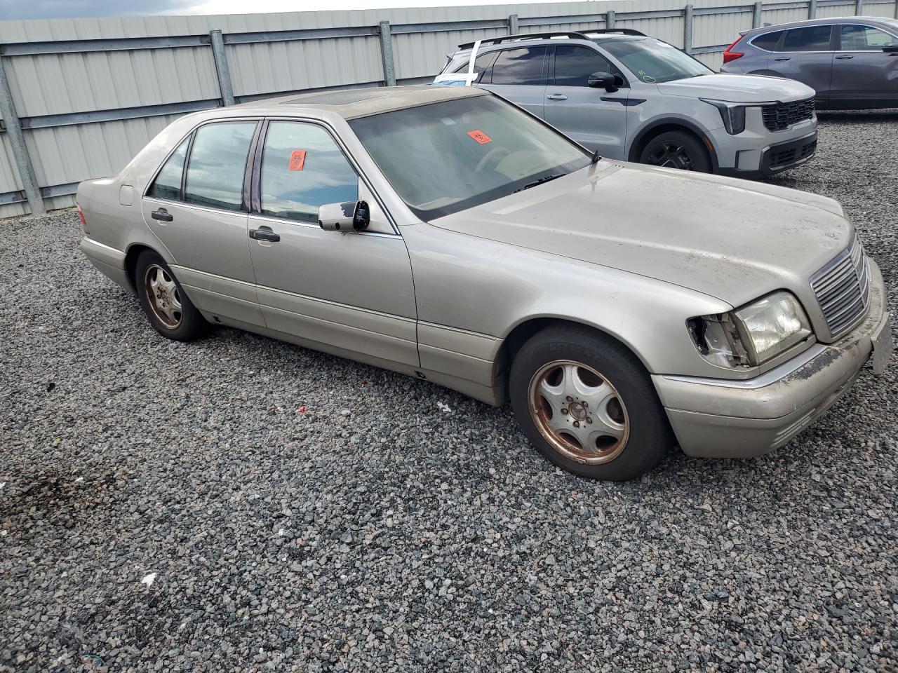 1999 Mercedes-benz S 320w Cream vin: WDBGA32G2XA414682