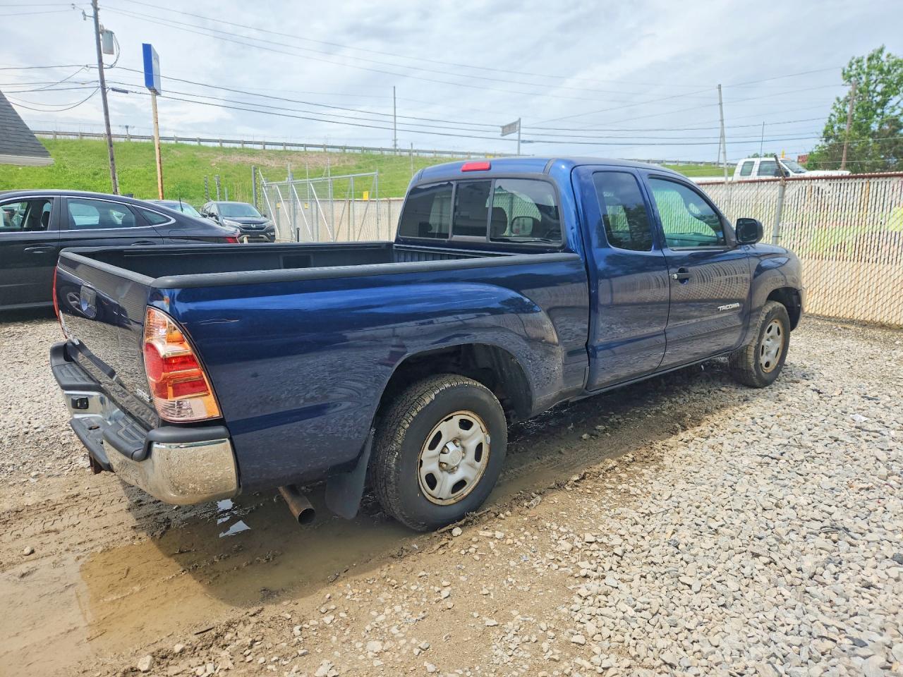 2008 Toyota Tacoma Access Cab Синий vin: 5TETX22N28Z530446