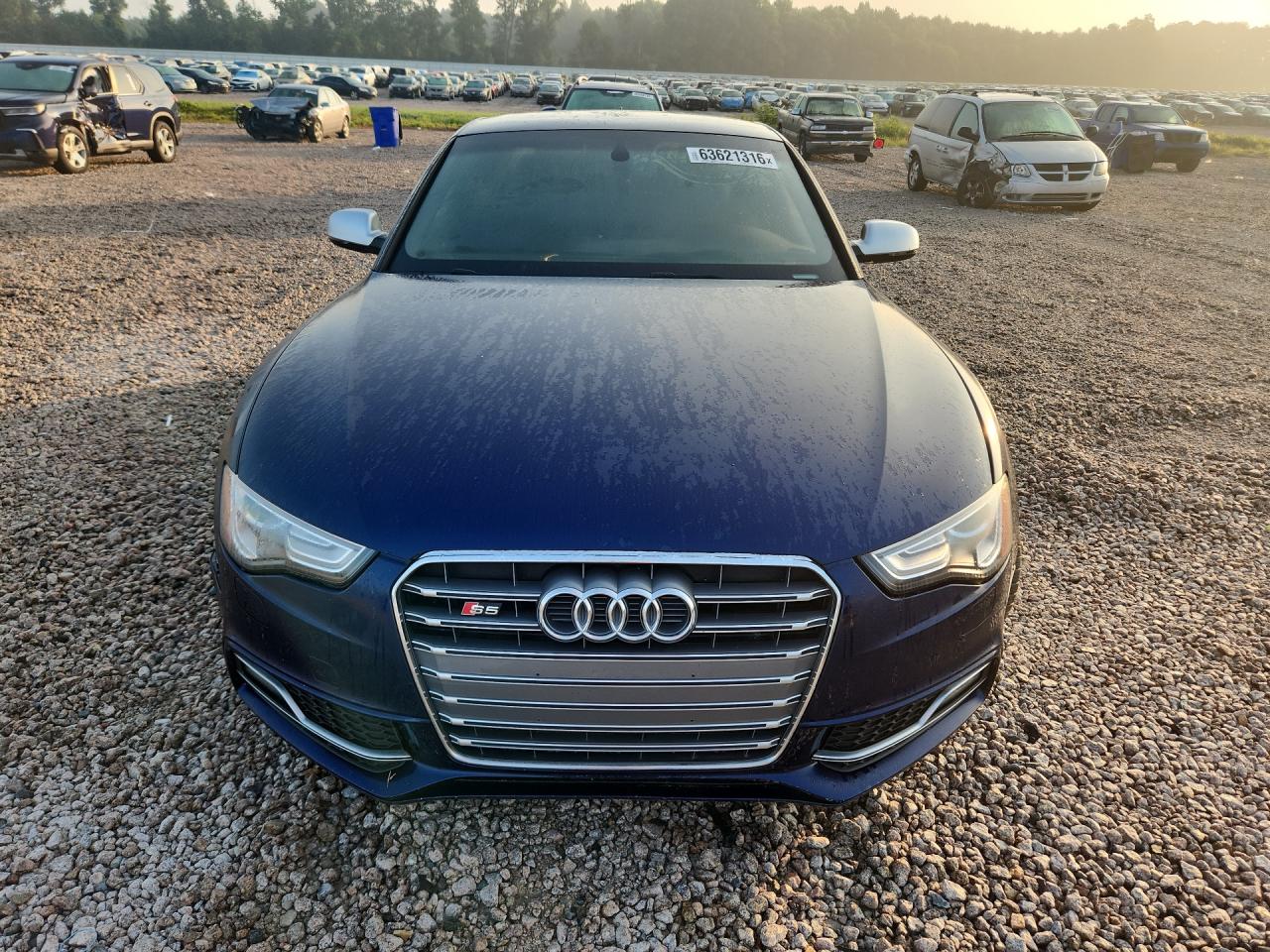 2013 Audi S5 Premium Plus Blue vin: WAUGGAFR4DA049558