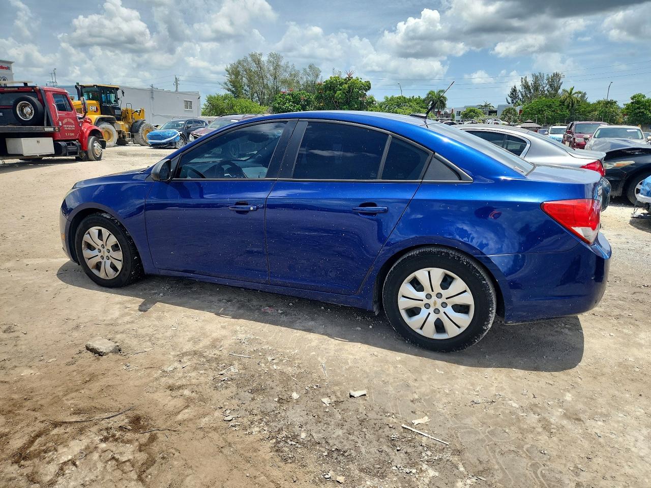 2013 Chevrolet Cruze Ls Blue vin: 1G1PA5SH6D7222009