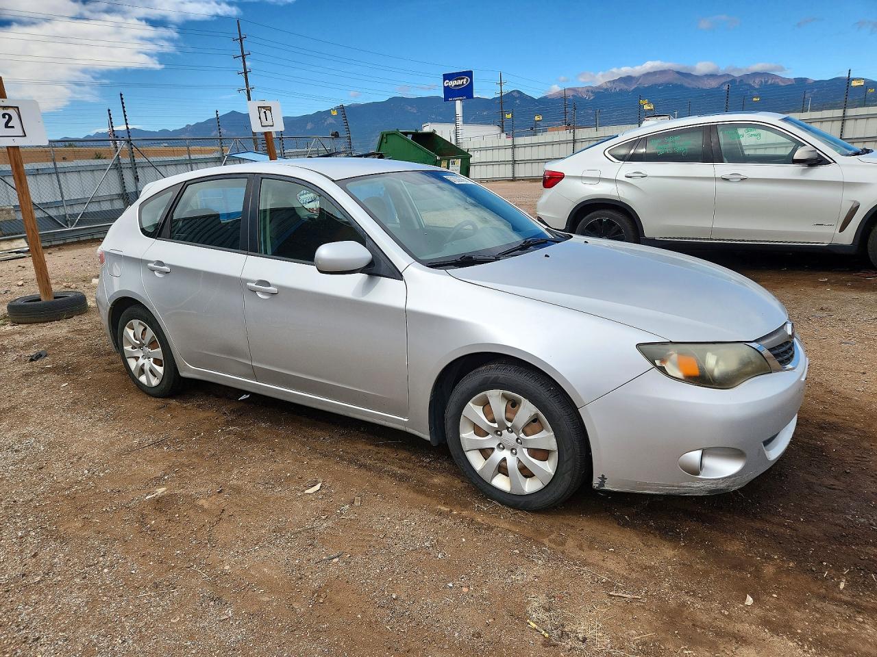 2009 Subaru Impreza 2.5i Silver vin: JF1GH61679H810775