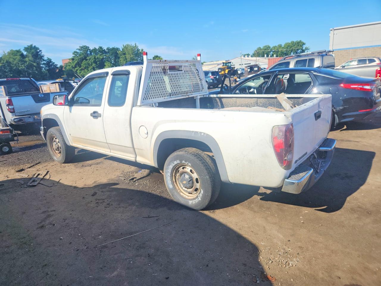 2007 Chevrolet Colorado White vin: 1GCDT19E678144015