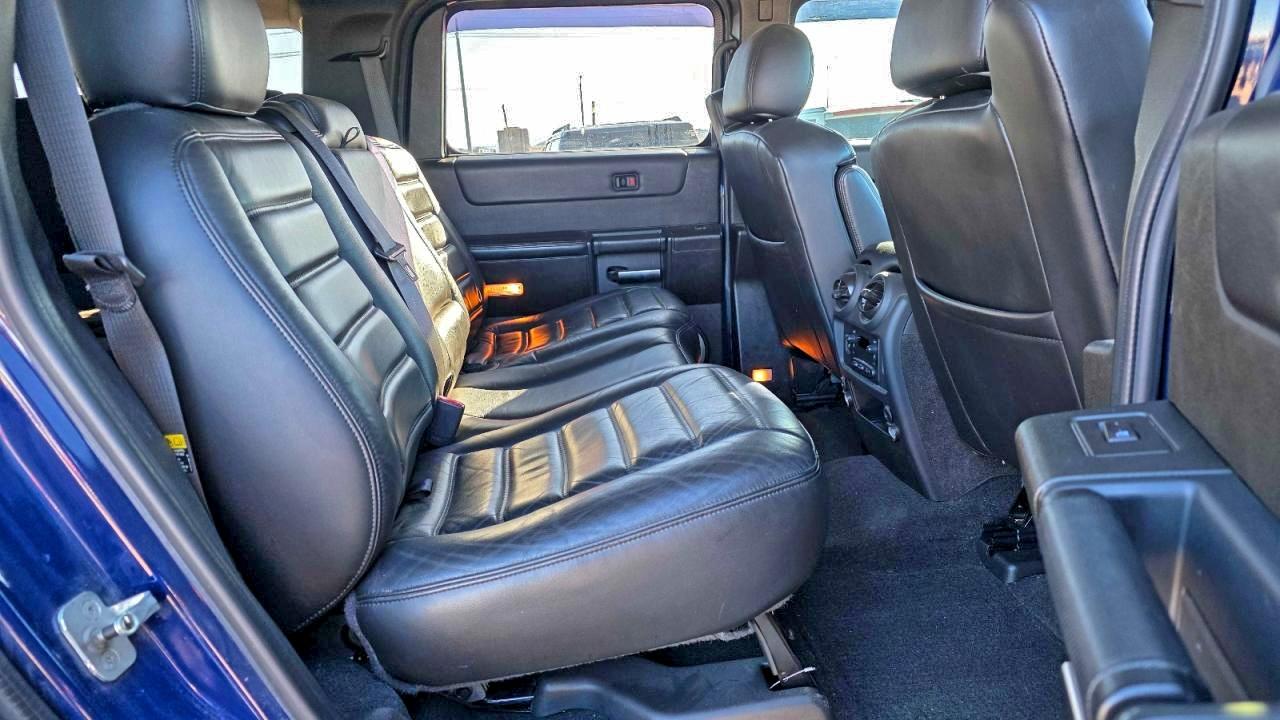 2007 Hummer H2 Blue vin: 5GRGN23U77H105784