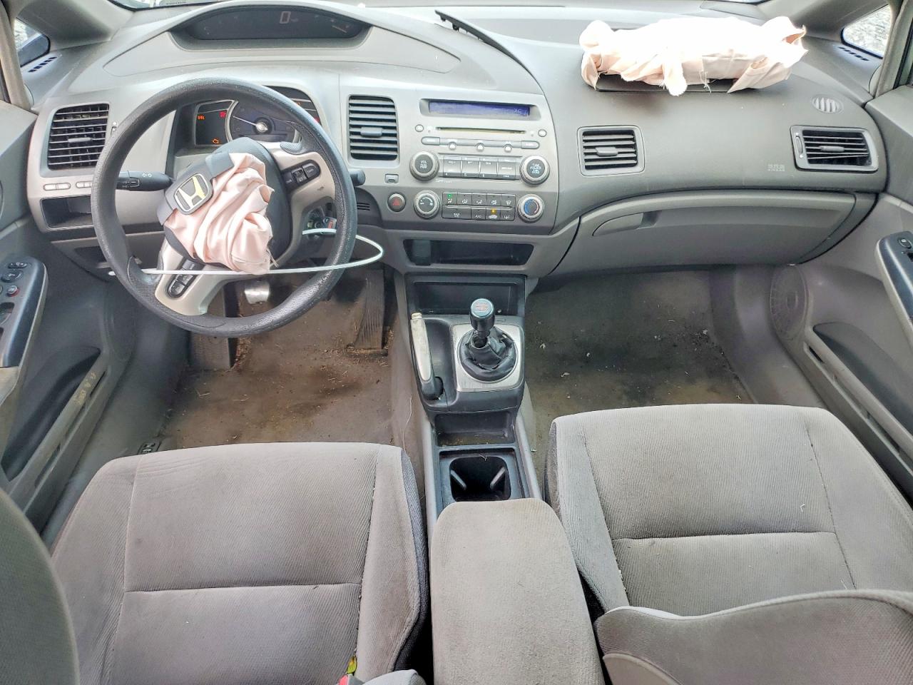2008 Honda Civic Ex Silver vin: 1HGFA15828L024629