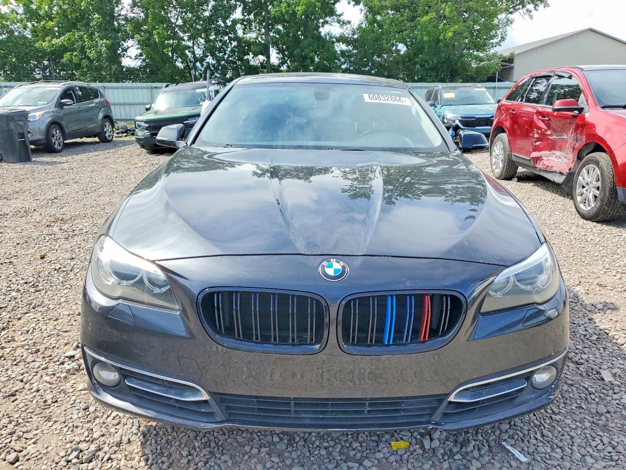 2014 Bmw 528 Xi Черный vin: WBA5A7C5XED219435