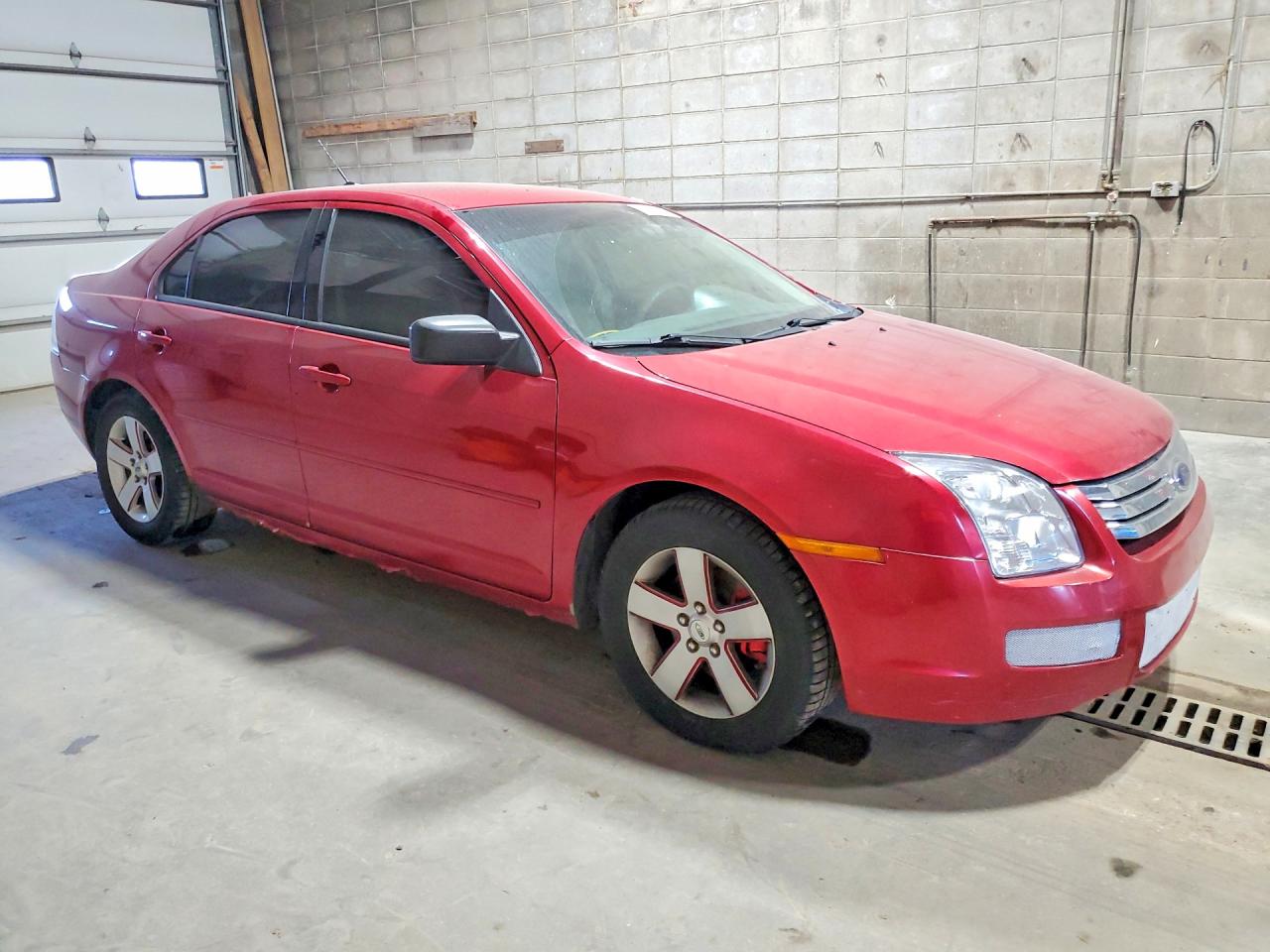 2009 Ford Fusion S Красный vin: 3FAHP06Z59R186089