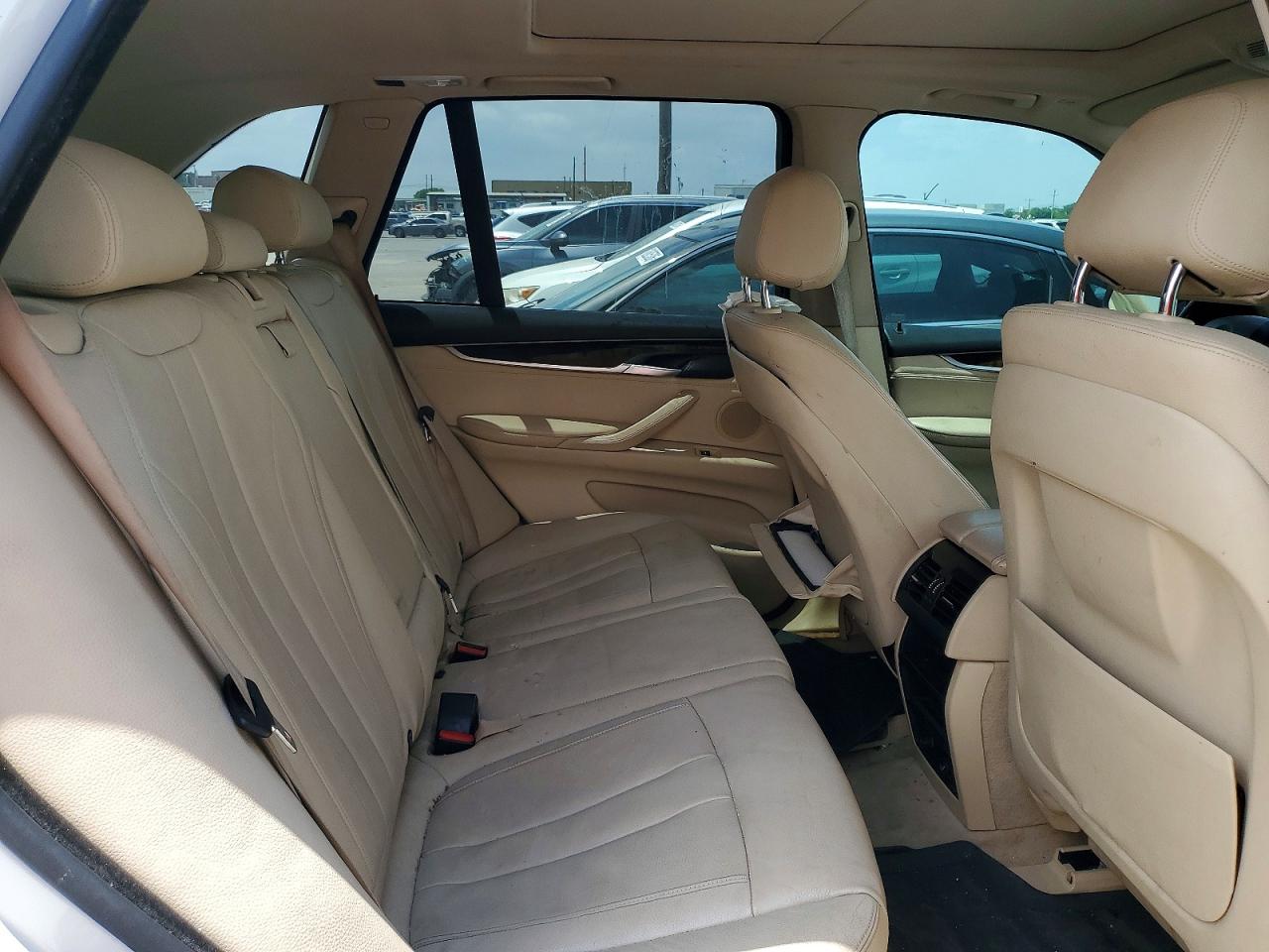 2015 Bmw X5 Xdrive35i White vin: 5UXKR0C58F0K66265