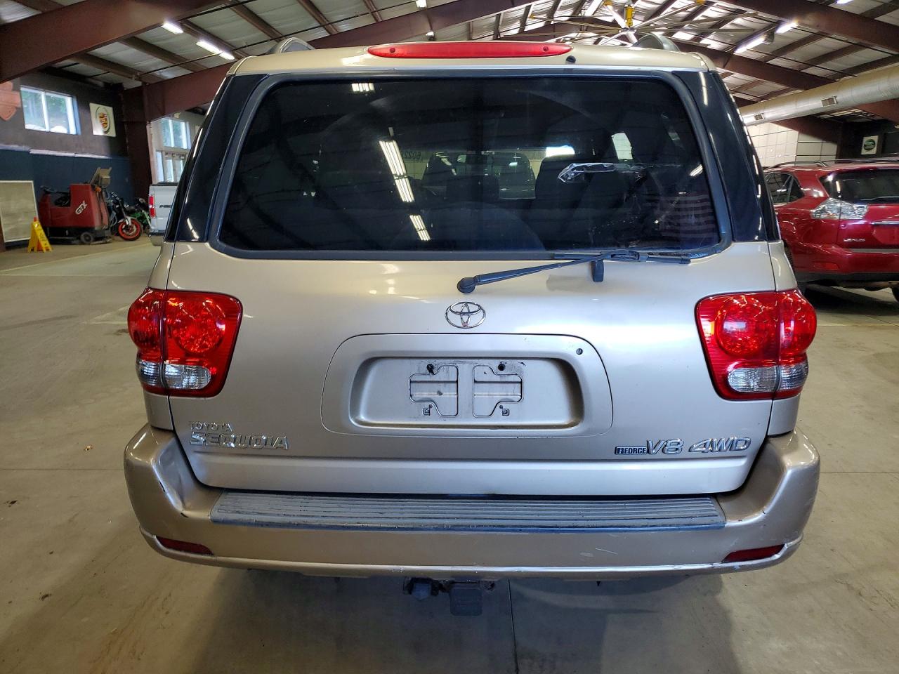 2007 Toyota Sequoia Sr5 Beige vin: 5TDBT44A57S290513