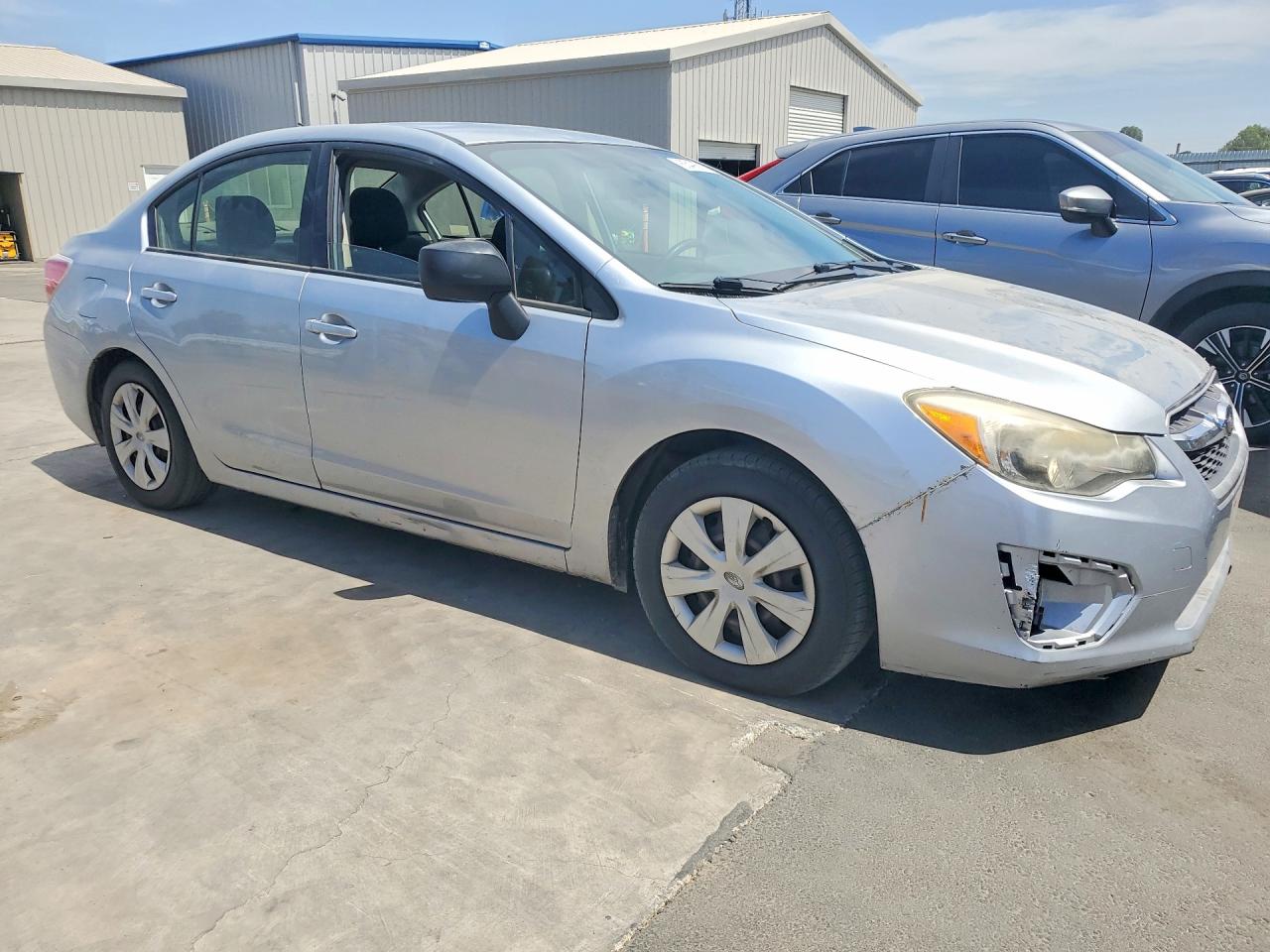 2013 Subaru Impreza Silver vin: JF1GJAA66DG008370