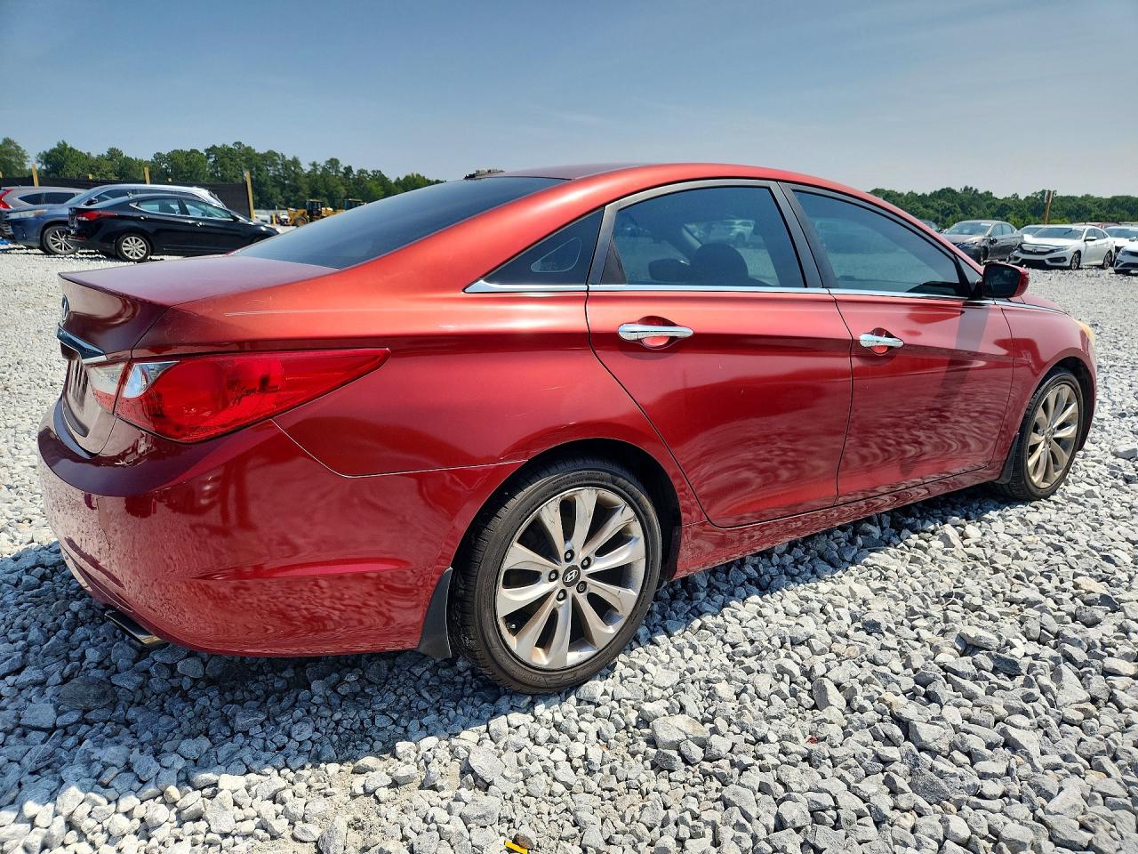 2013 Hyundai Sonata Se Orange vin: 5NPEC4AC6DH672778