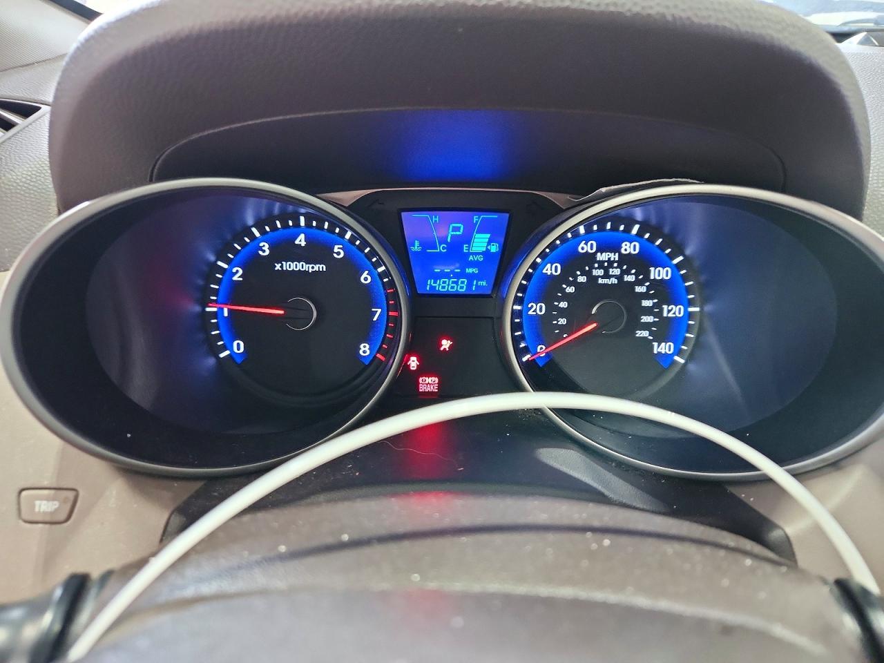 2010 Hyundai Tucson Gls Red vin: KM8JT3AC5AU080276