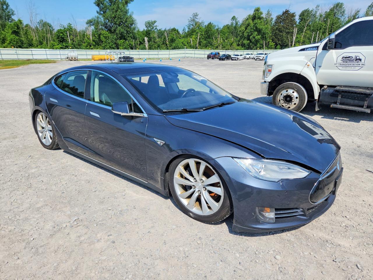 2015 Tesla Model S 85d Black vin: 5YJSA1H24FFP70679