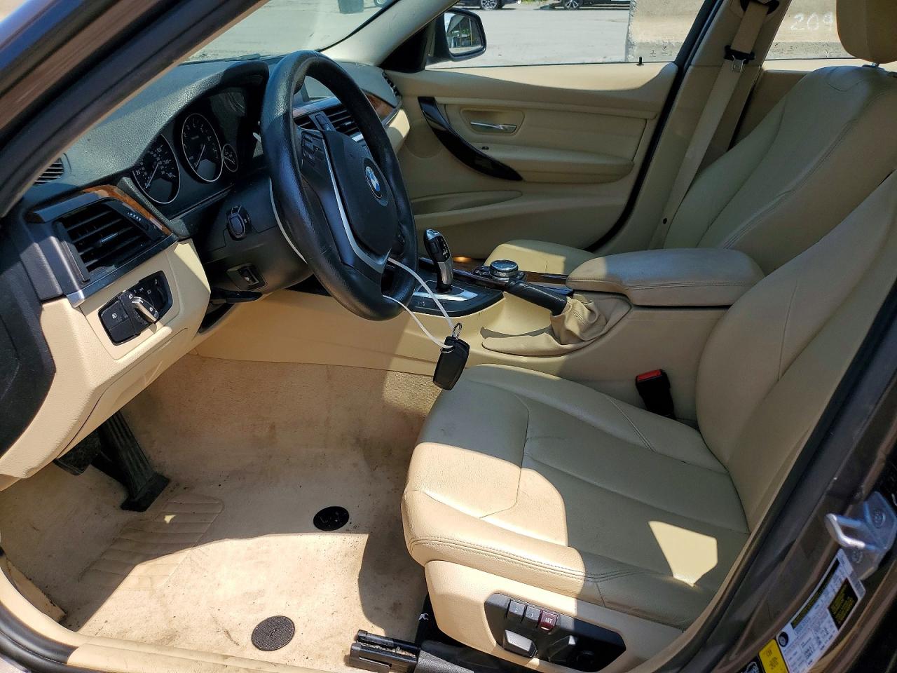 2015 Bmw 328 Xi Sulev Brown vin: WBA3B5G57FNS13753