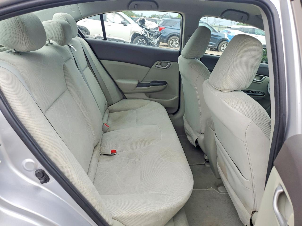 2012 Honda Civic Lx Silver vin: 19XFB2F59CE307035