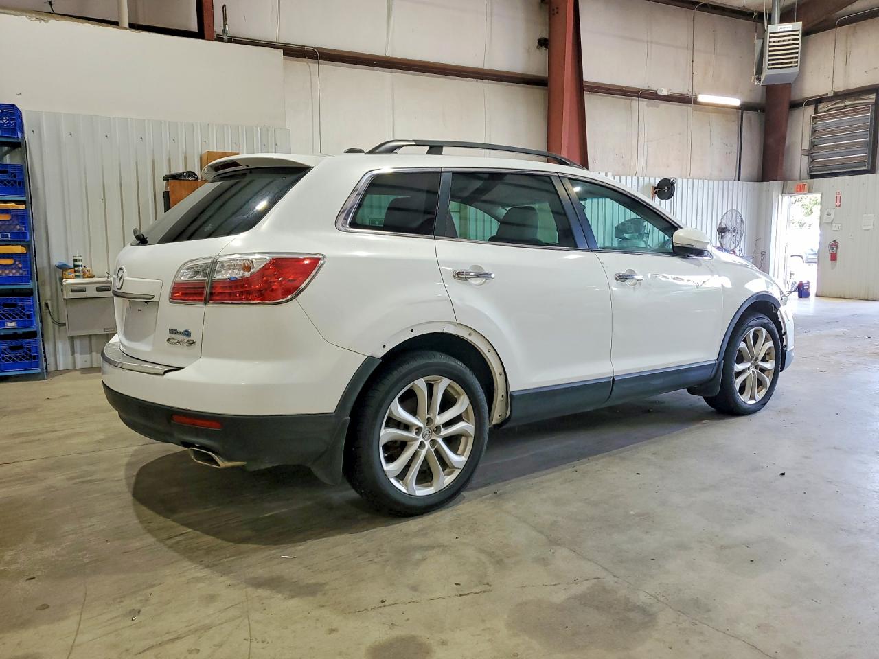 2012 Mazda Cx-9 White vin: JM3TB2DA7C0358374