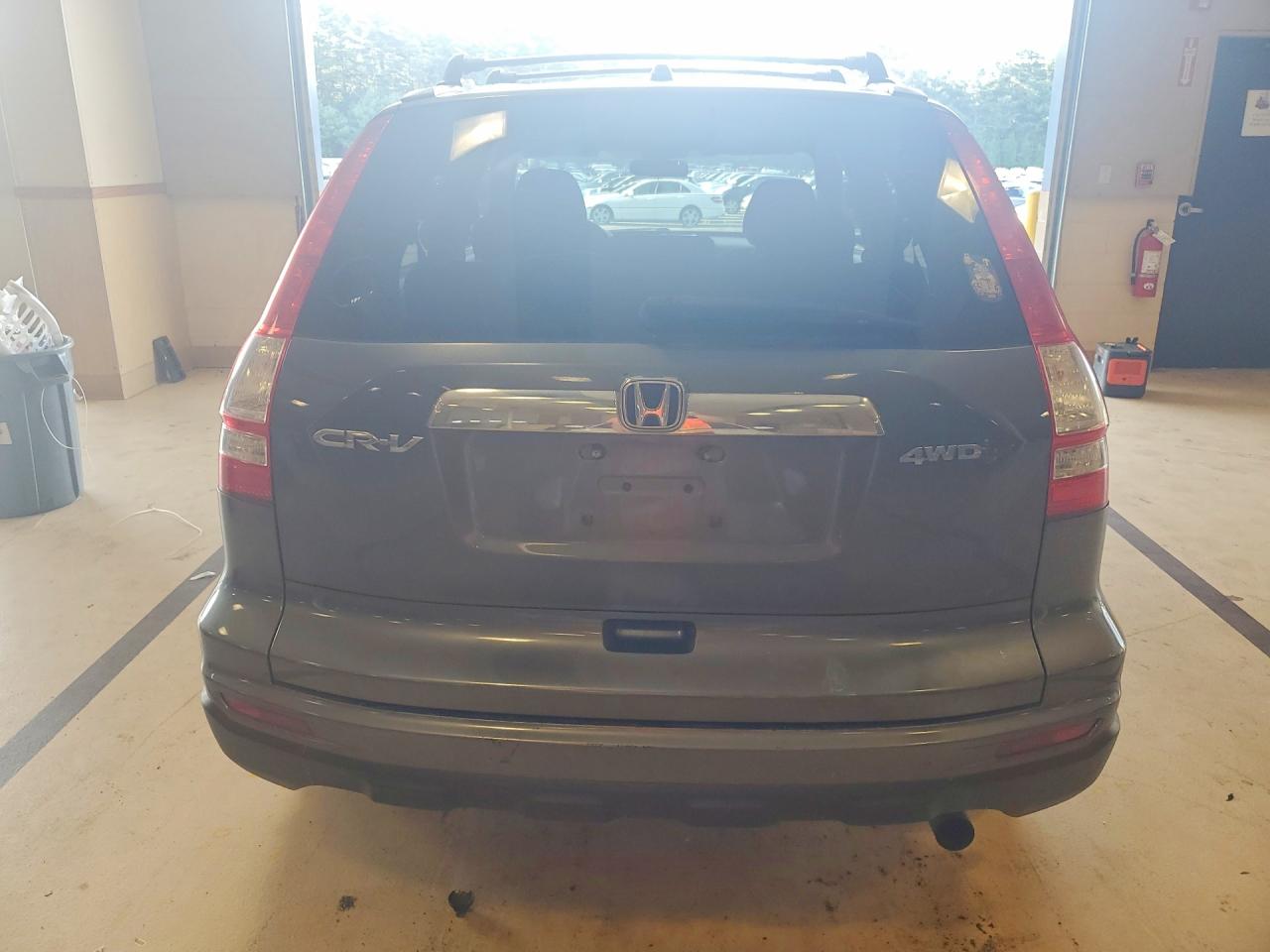 2010 Honda Cr-v Ex Gray vin: 3CZRE4H57AG700783