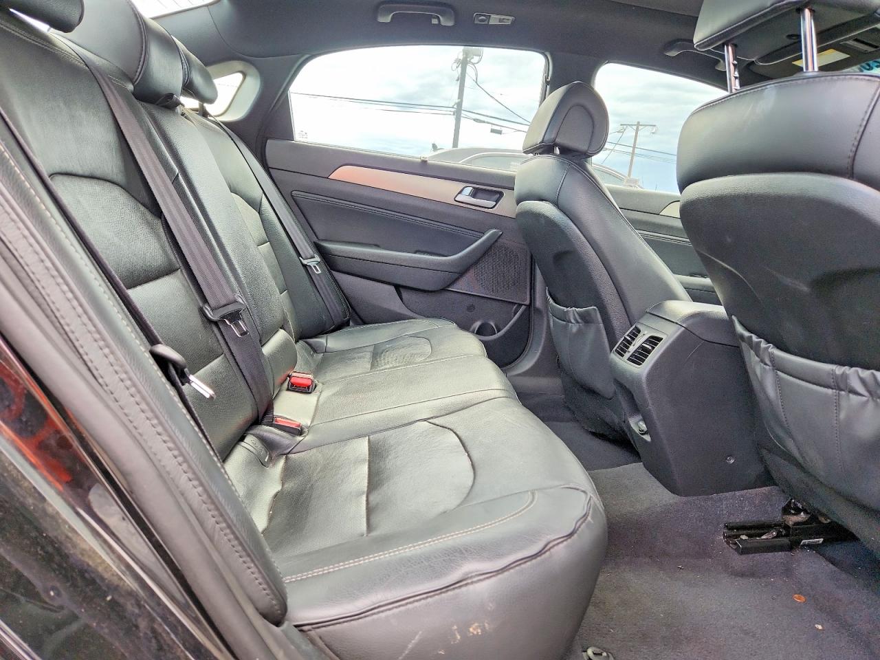 2015 Hyundai Sonata Limited 2.0t Black vin: 5NPE34AB5FH123454