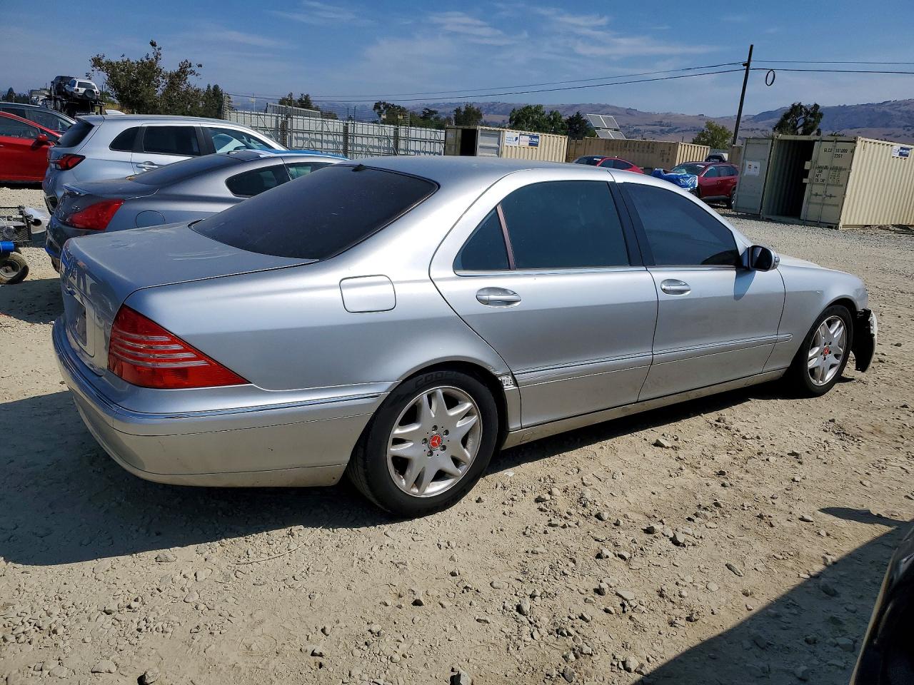 2003 Mercedes-benz S 430 Silver vin: WDBNG70JX3A373255