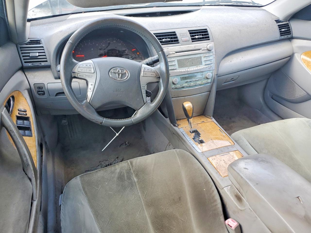 2007 Toyota Camry Xle Silver vin: JTNBE46K773083568