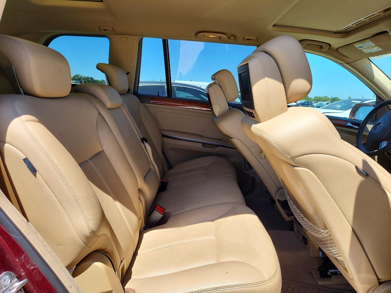 2008 Mercedes-benz Gl 450 4matic Burgundy vin: 4JGBF71E28A309688