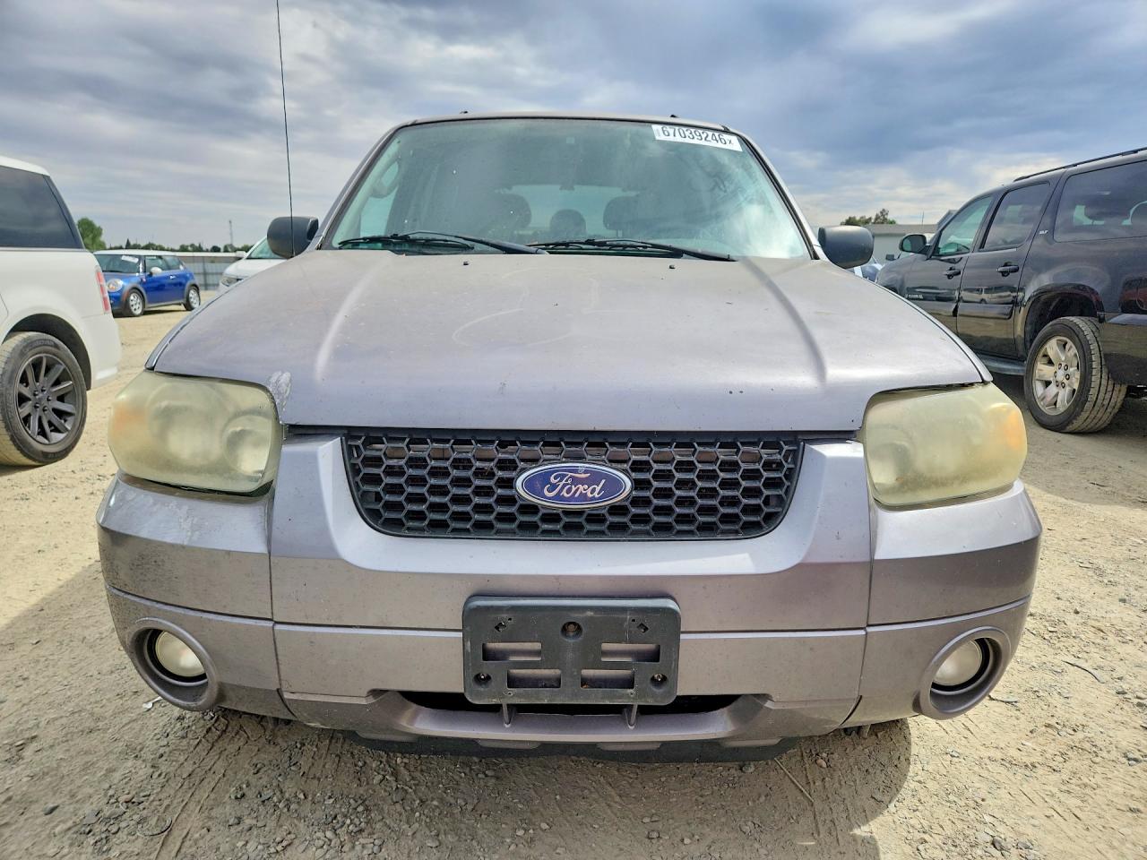 2007 Ford Escape Hev Gray vin: 1FMCU49H77KA91635