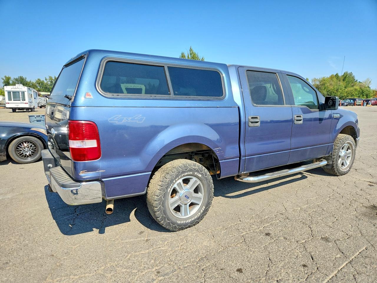 2006 Ford F150 Supercrew Blue vin: 1FTPW14V66KD67779