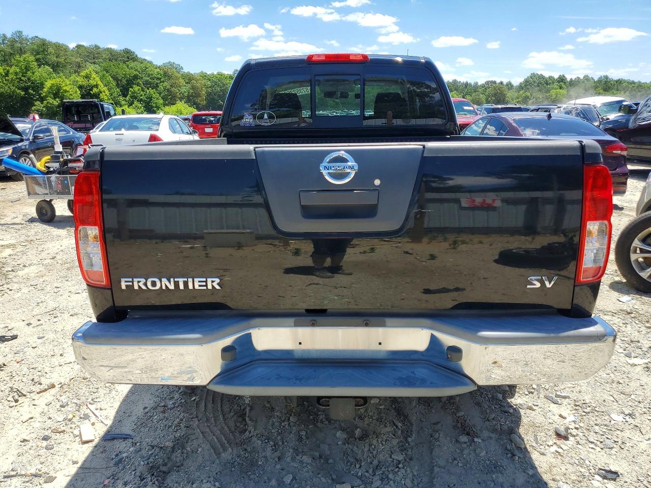 2012 Nissan Frontier Sv V6 Black vin: 1N6AD0CU1CC469024