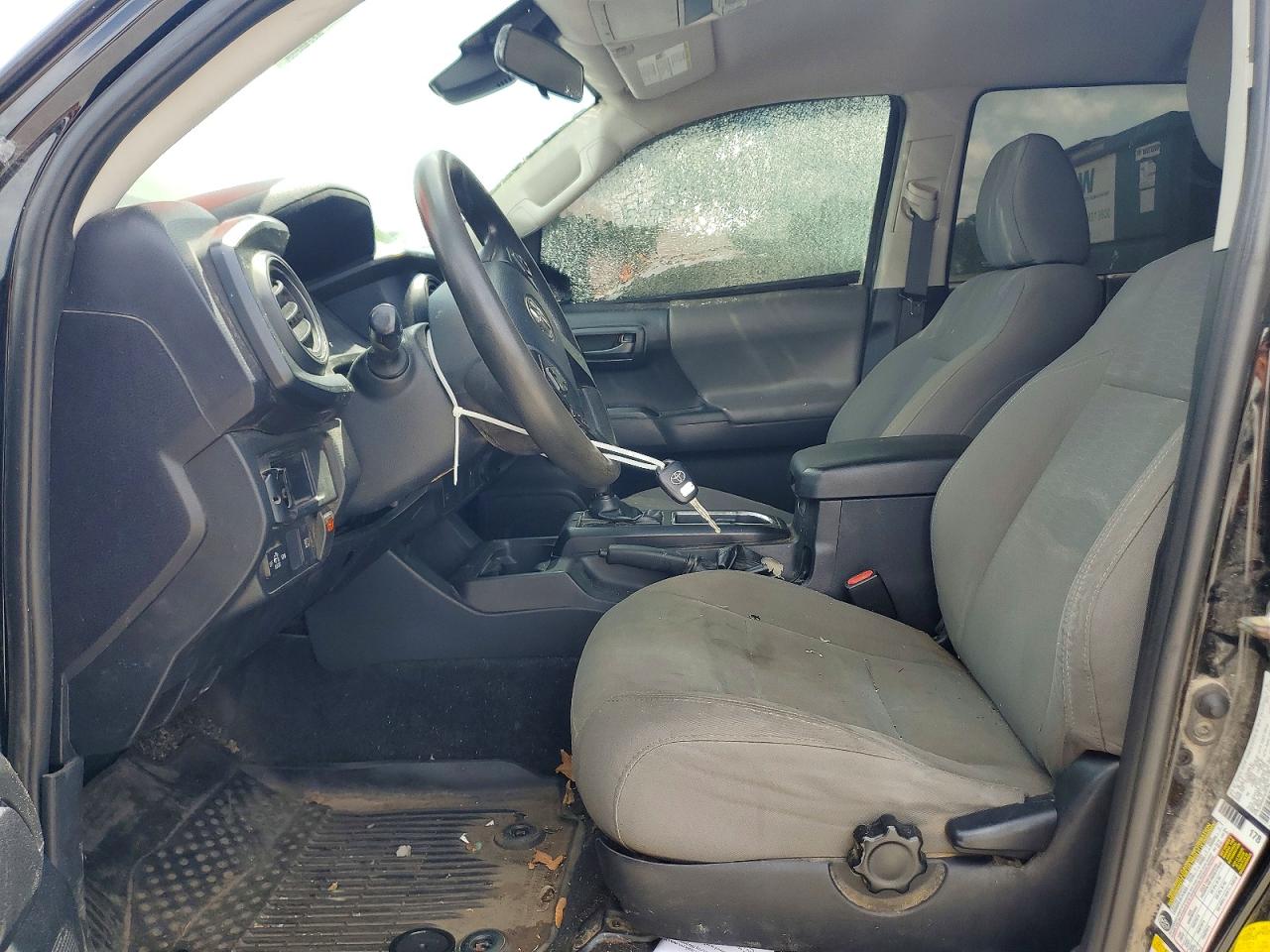 2019 Toyota Tacoma Sr V6 Черный vin: 3TMCZ5ANXKM225794