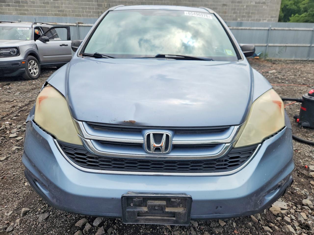 2010 Honda Cr-v Ex Blue vin: 3CZRE4H58AG703434