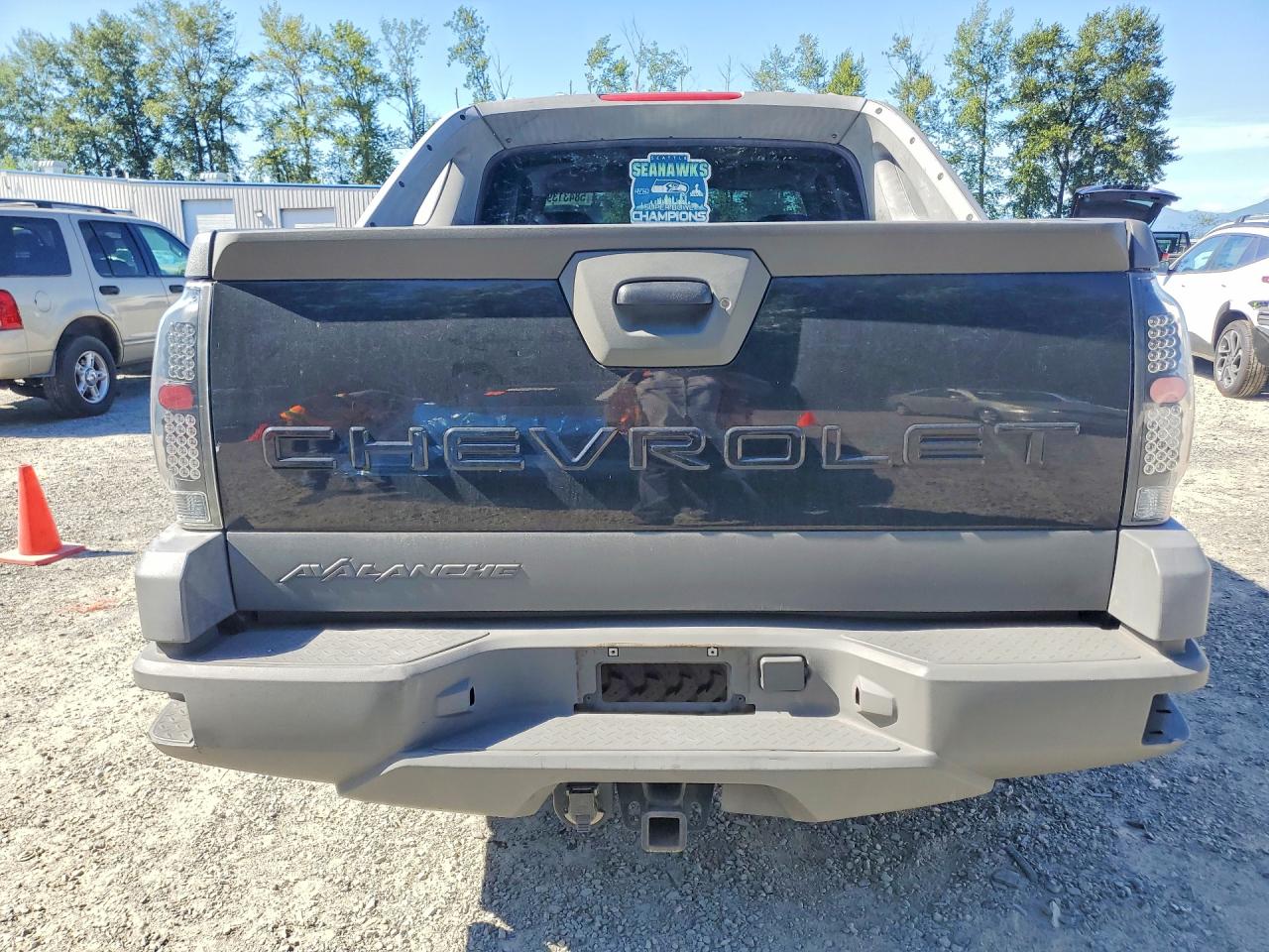 2002 Chevrolet Avalanche K1500 Black vin: 3GNEK13T72G162774
