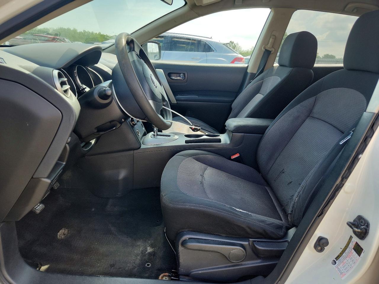 2010 Nissan Rogue S White vin: JN8AS5MV8AW119337