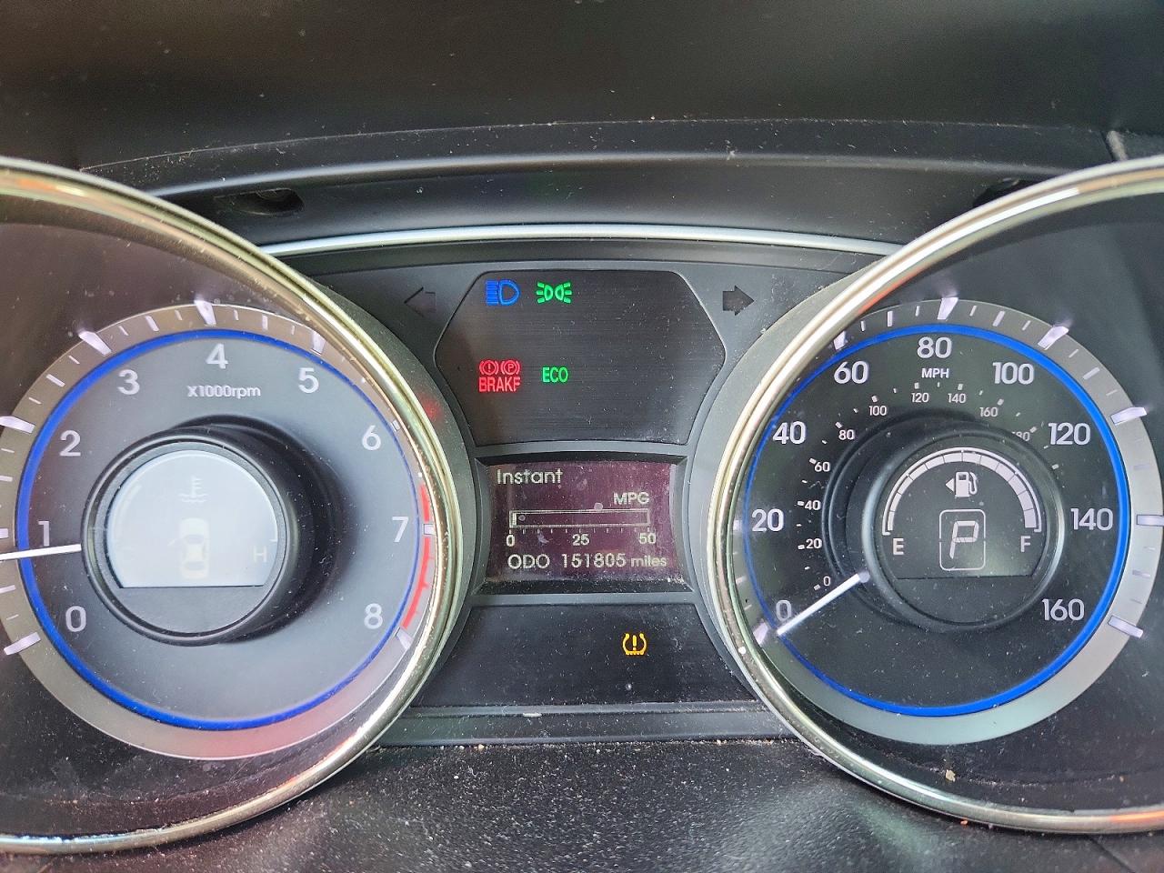 2011 Hyundai Sonata Gls Blue vin: 5NPEB4AC5BH274686