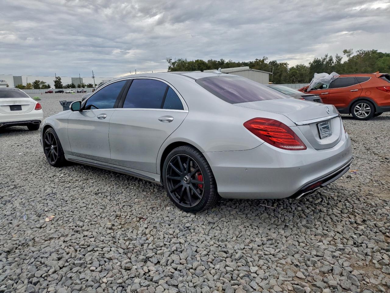 2014 Mercedes-benz S 63 Amg Silver vin: WDDUG7JB0EA041600