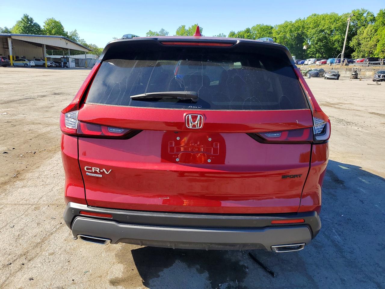 2024 Honda Cr-v Sport-l Red vin: 7FARS6H80RE006494