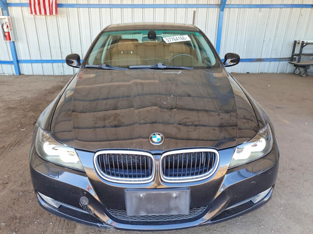 2009 Bmw 328 Xi Sulev Черный vin: WBAPK53529A513199