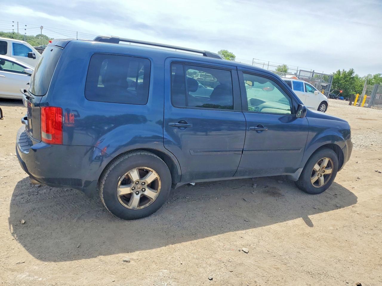 2010 Honda Pilot Exl Blue vin: 5FNYF4H66AB024274