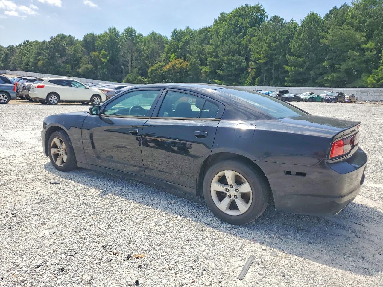 2014 Dodge Charger Se Black vin: 2C3CDXBG3EH288303
