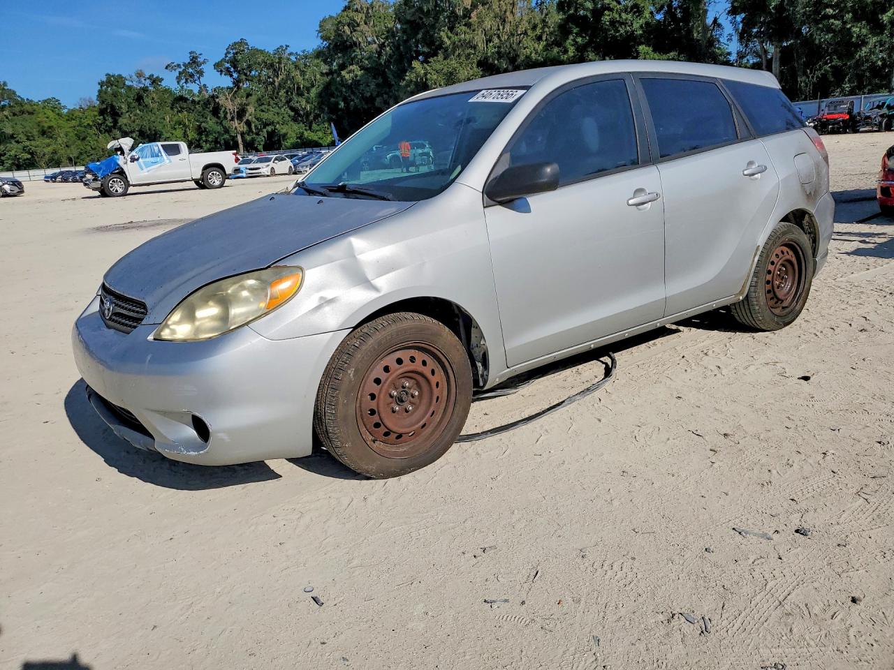 2005 Toyota Matrix Xr Silver vin: 2T1KR32E95C414545
