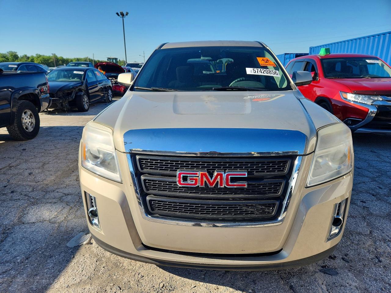 2012 Gmc Terrain Sle Gold vin: 2GKALMEK6C6200099