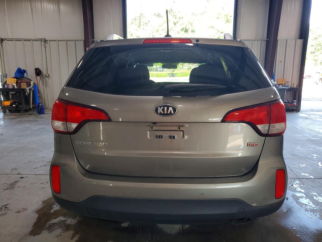 2014 Kia Sorento Lx Серебряный vin: 5XYKTCA6XEG523127