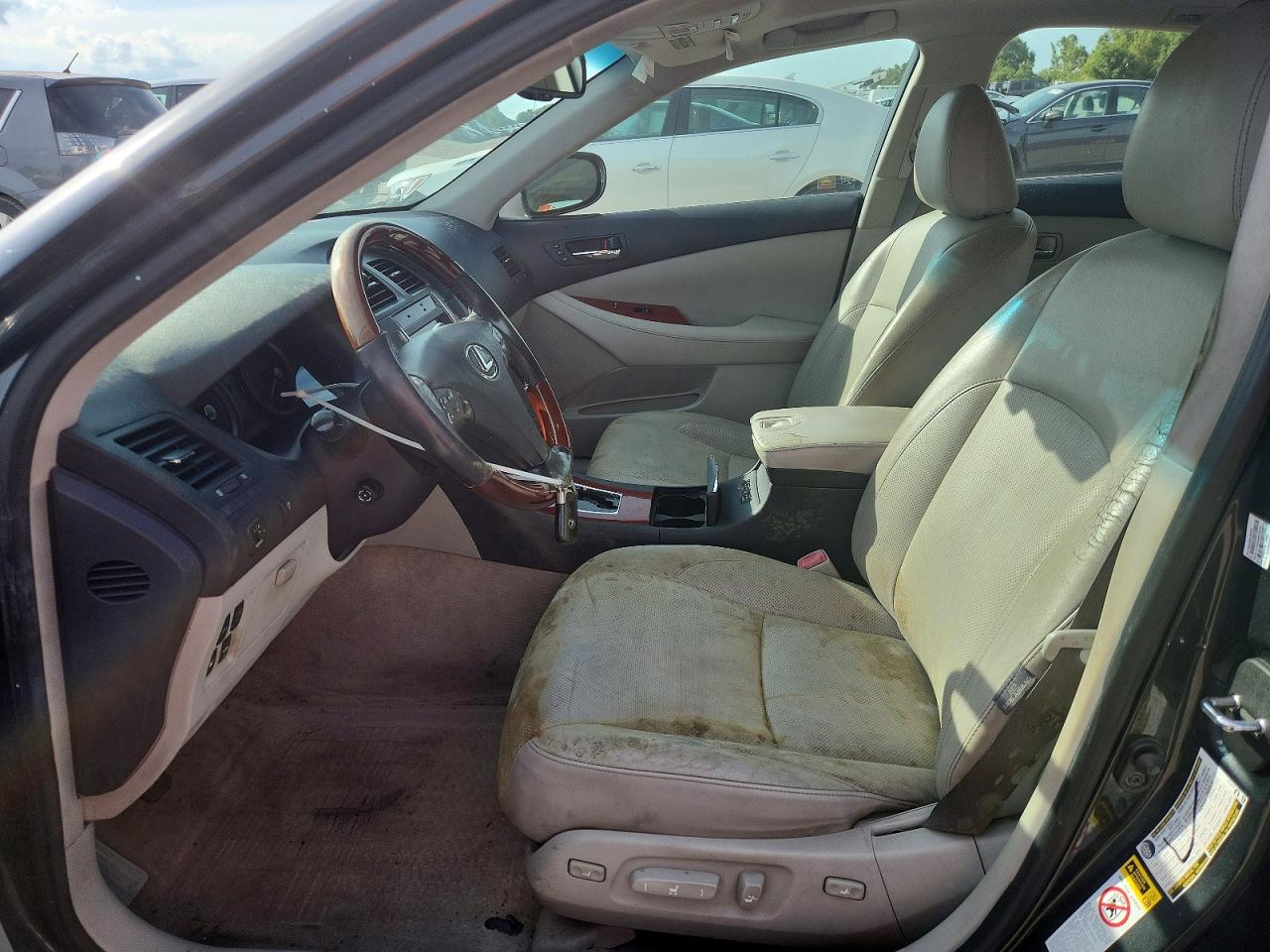 2009 Lexus Es 350 Gray vin: JTHBJ46G192341439