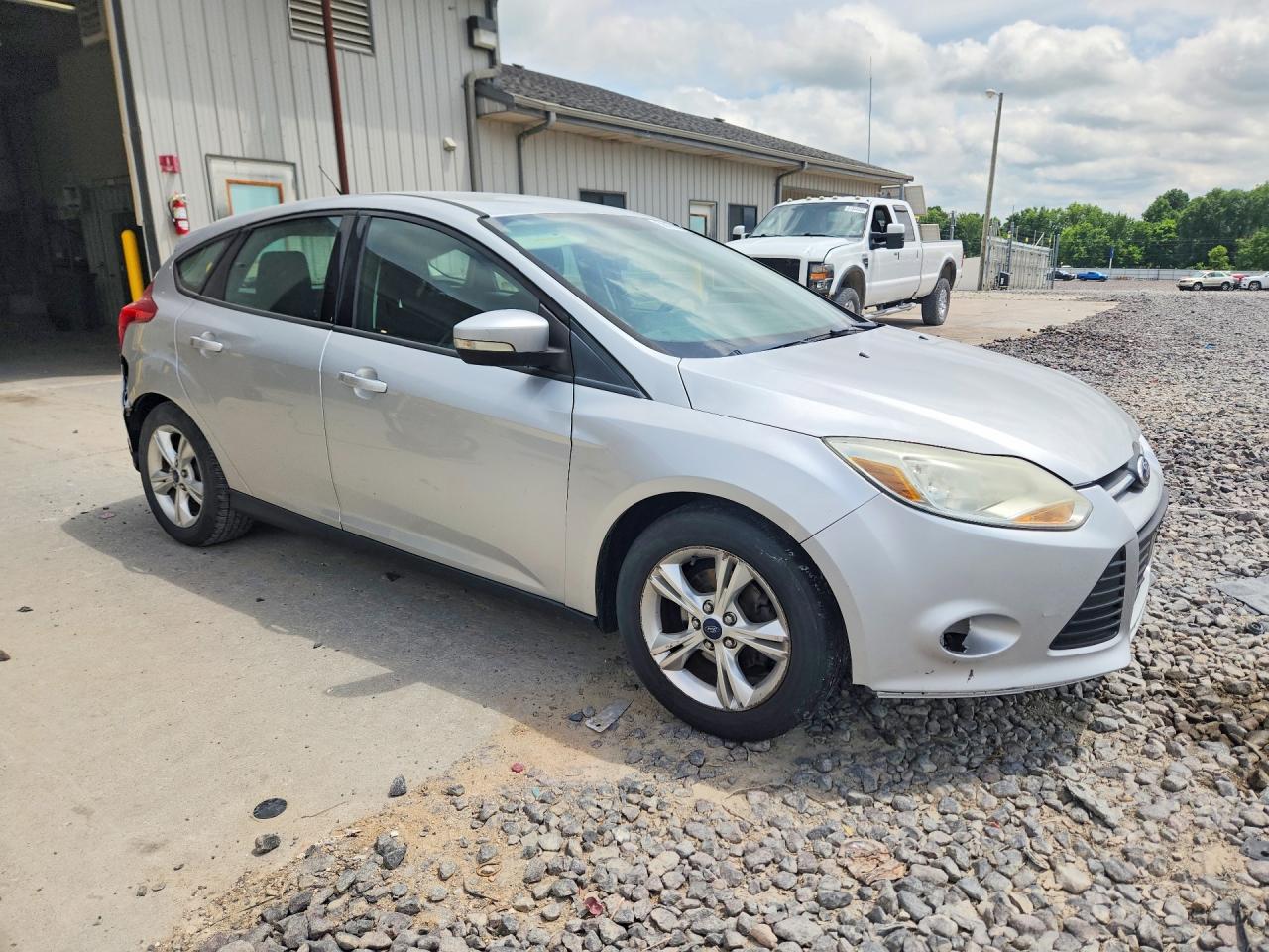 2013 Ford Focus Se Silver vin: 1FADP3K27DL264002