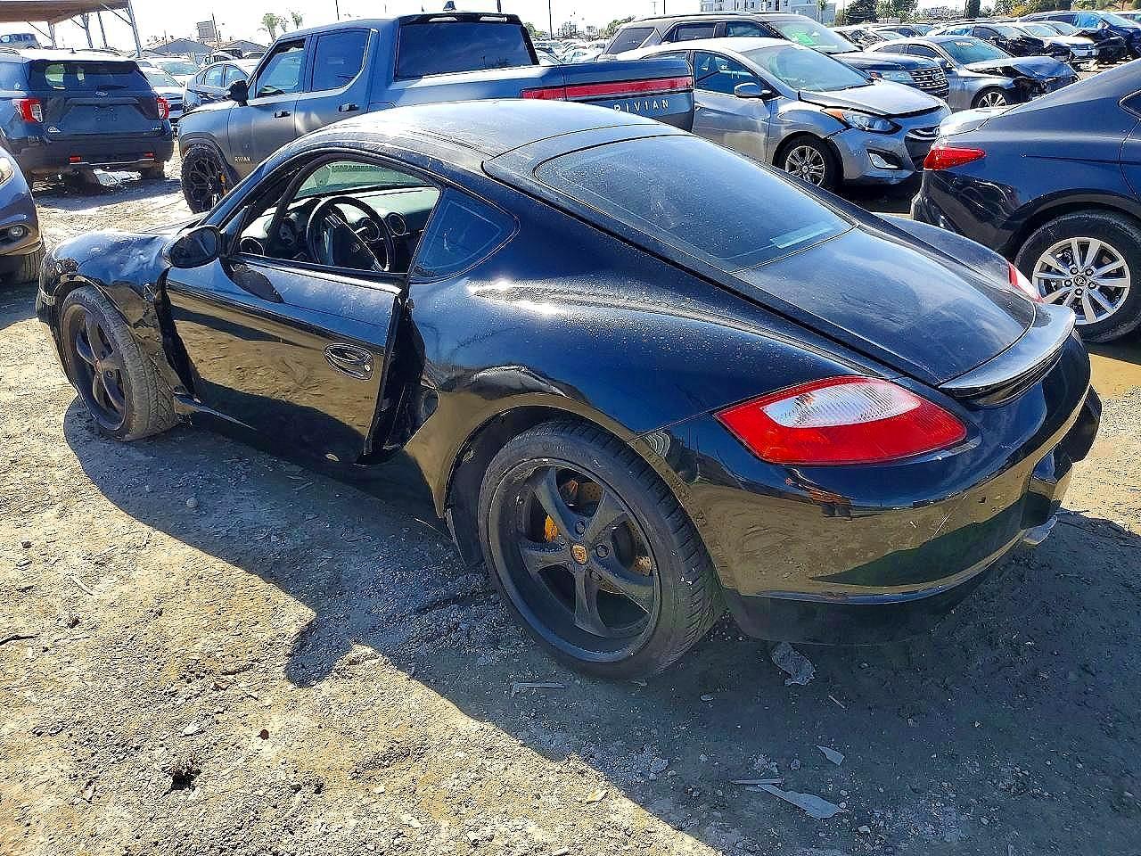2006 Porsche Cayman S Black vin: WP0AB29886U781712