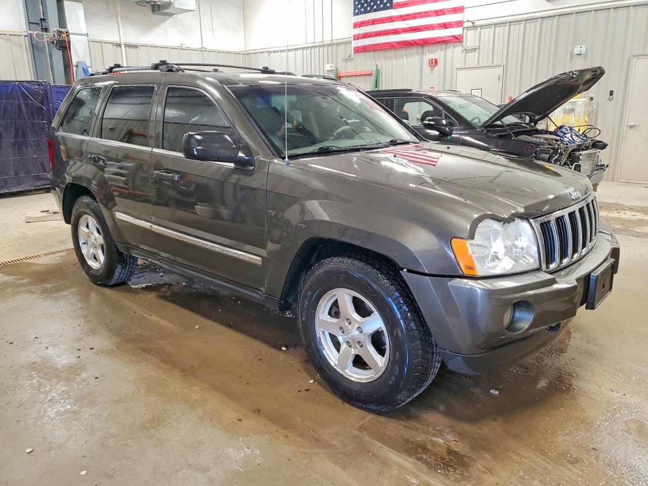 2005 Jeep Grand Cherokee Limited Gray vin: 1J4HR58245C730537