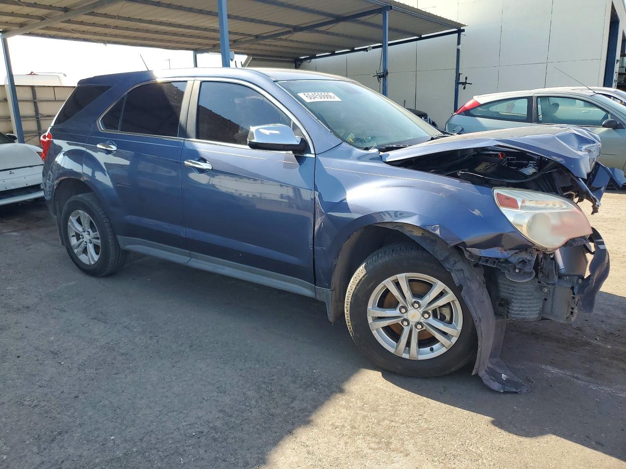 2013 Chevrolet Equinox Ls Blue vin: 2GNALBEK4D6278485